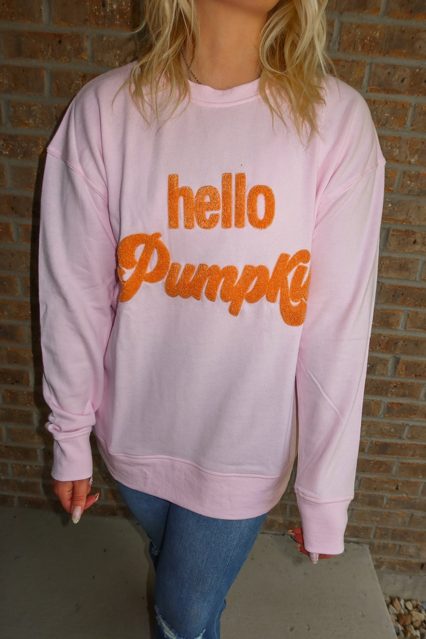 Hello Pumpkin Sweatshirt