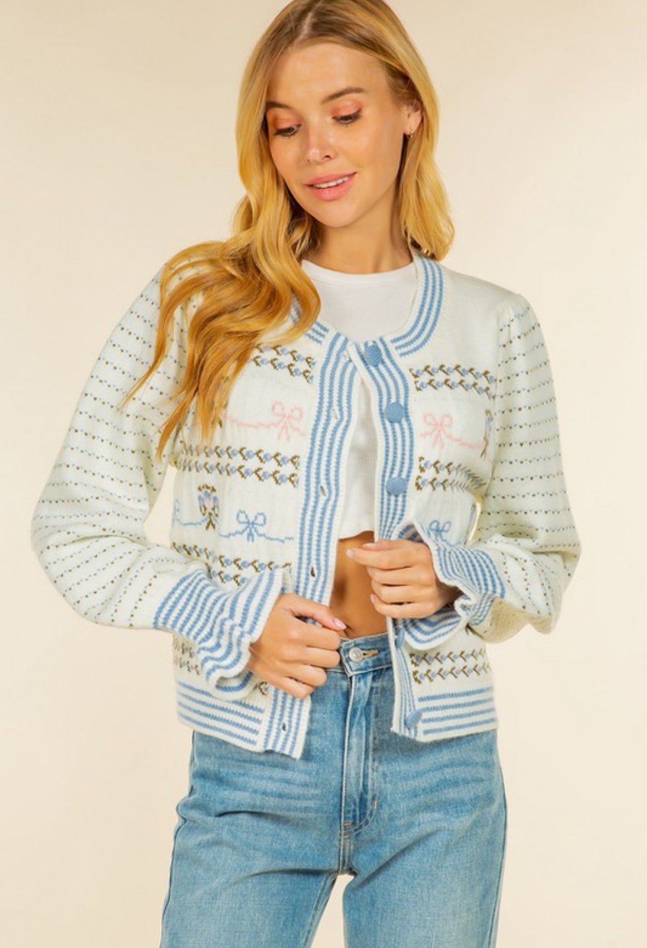 Coastal Charm Cardigan