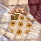 Crochet Sunflower Tote