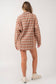 Orange Oversized Flannel