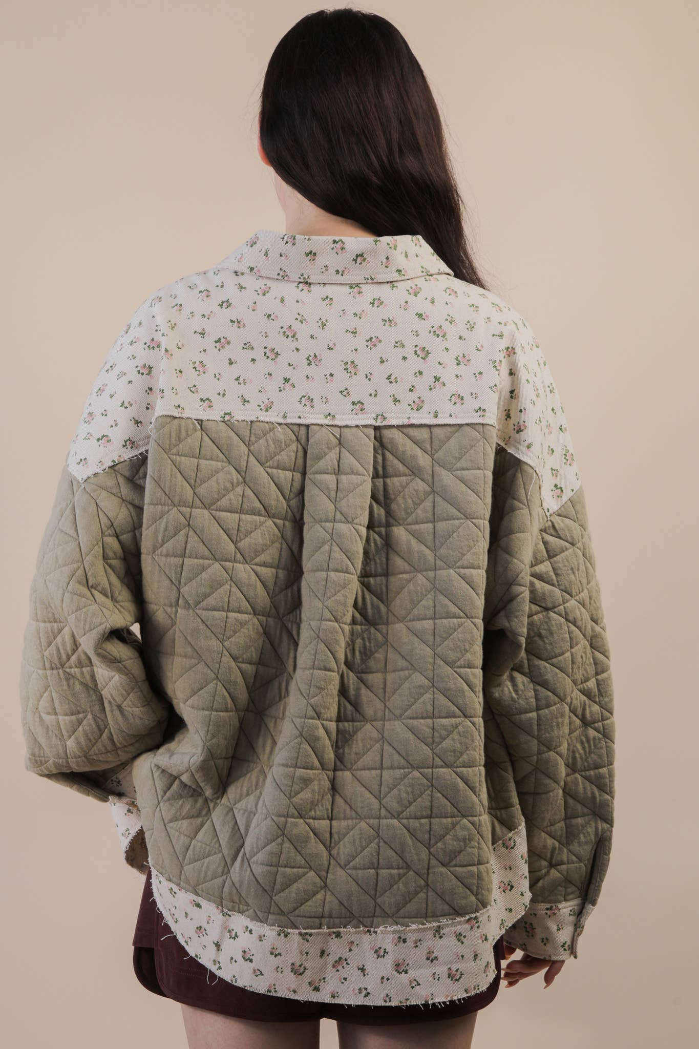 Oversized Floral Jacket