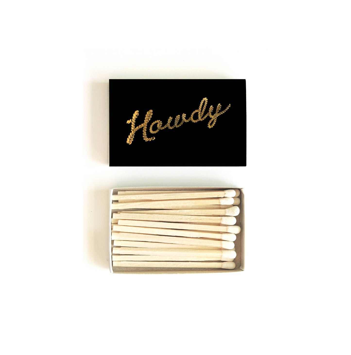Howdy Matchbox | Western Matches | Cowboy, Cowgirl Gear