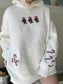 Gingerbread Cookie Recipe Embroider Hoodie