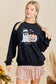 Halloween Patchwork Crewneck
