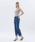 Victoria Cuffed Straight Jeans
