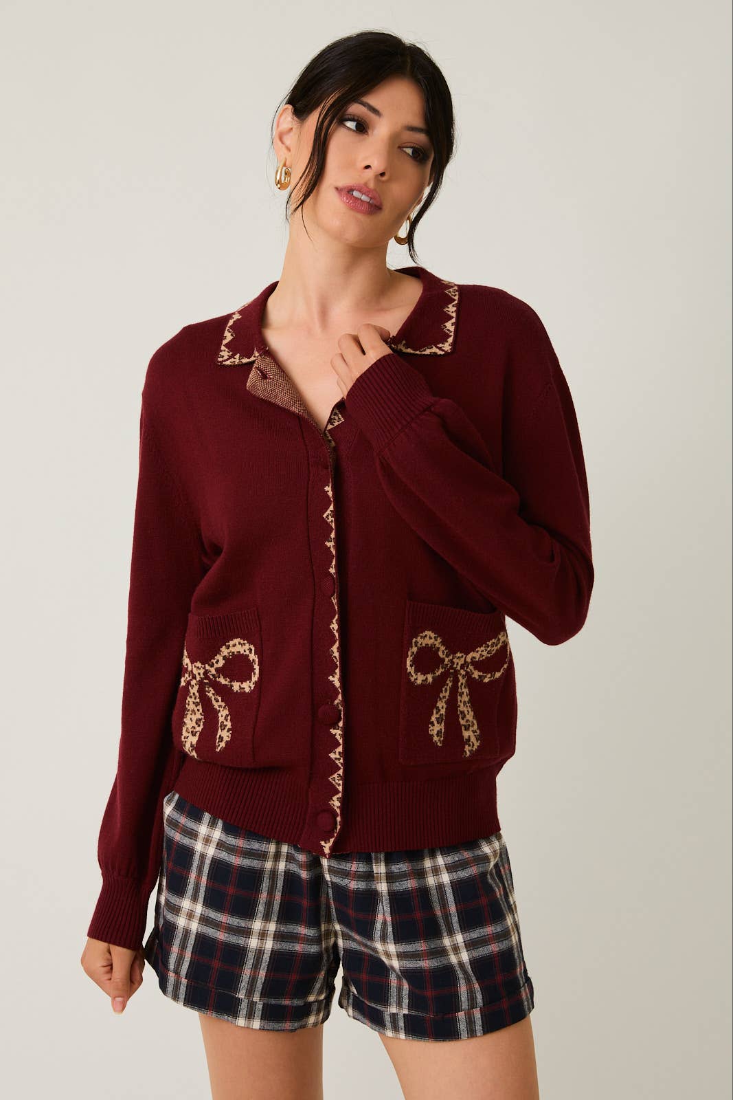 LEOPARD CARDIGAN