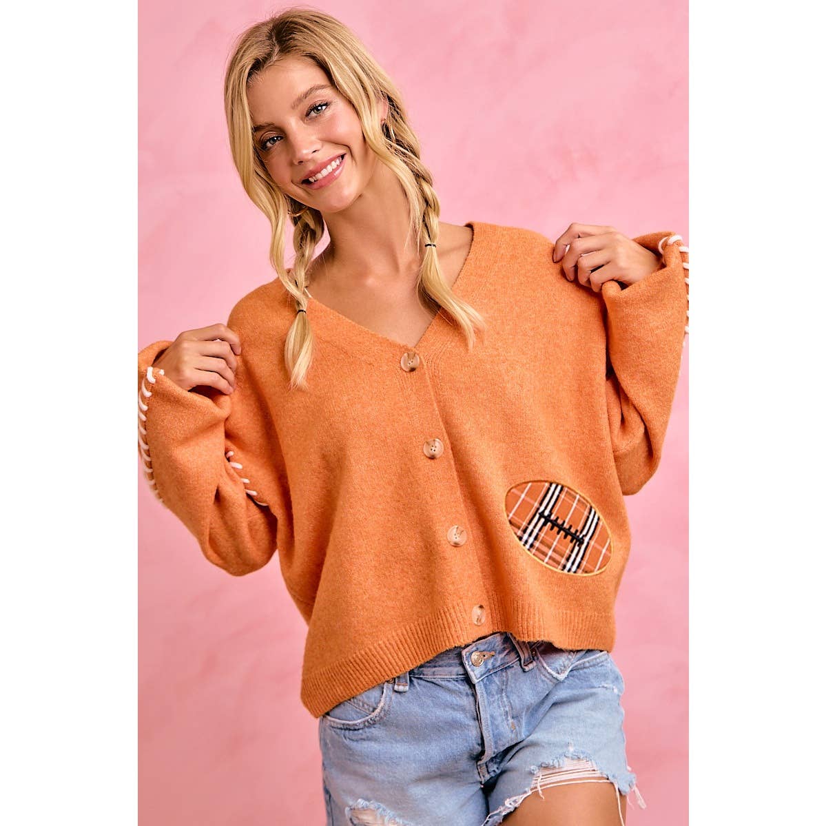 First Down Fall Cardigan