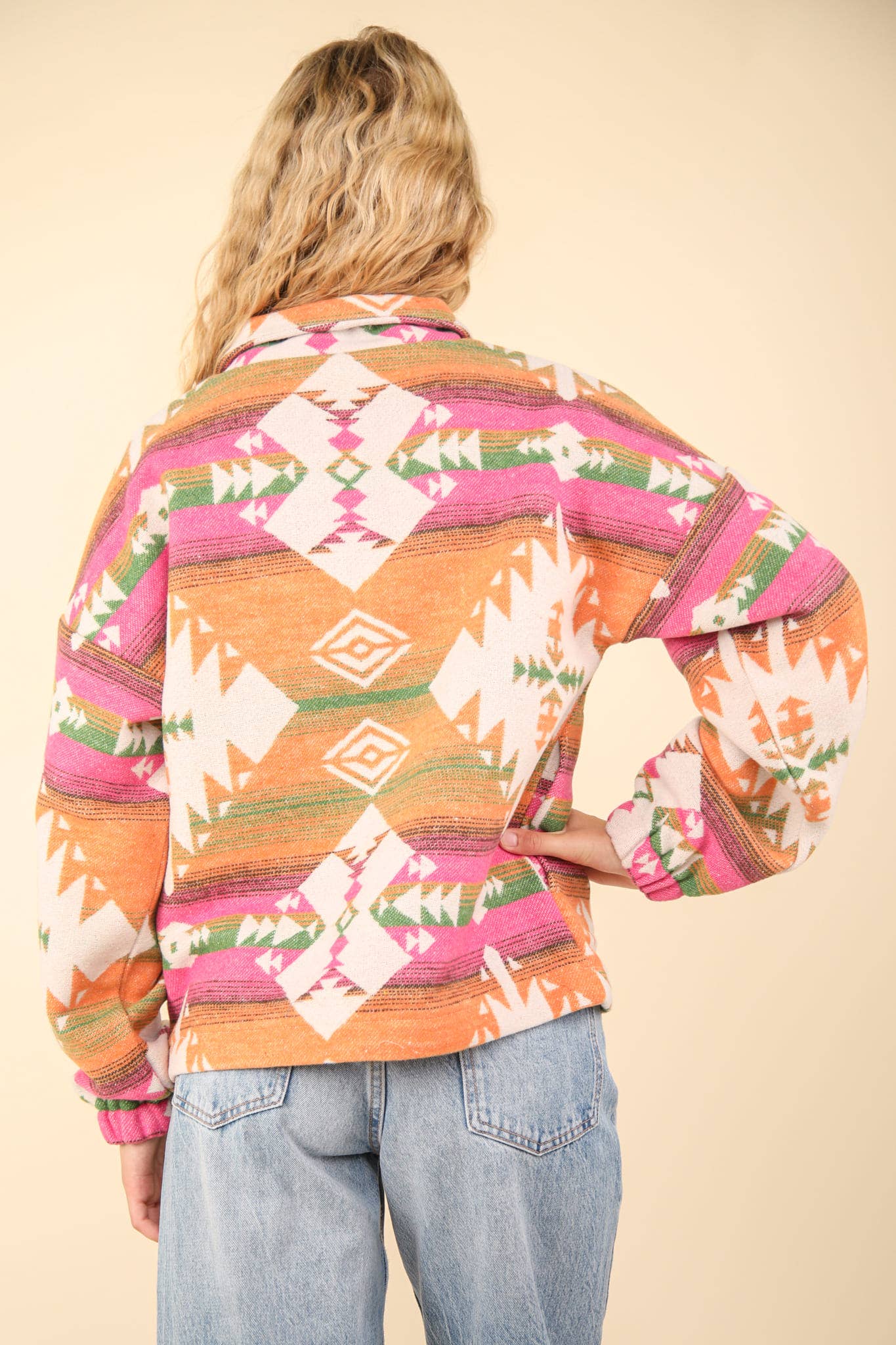 Ballerini Aztec Henley Pullover