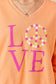 Love & Harmony V-neck Crewneck