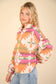 Ballerini Aztec Henley Pullover