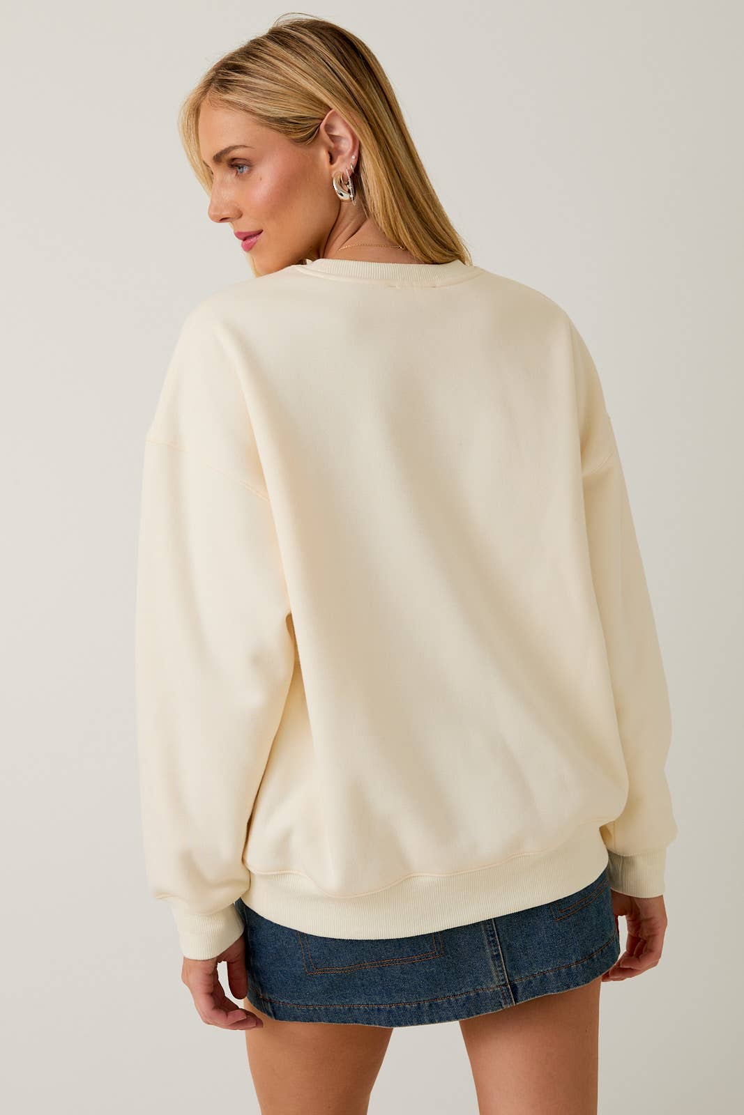 Fall Embroidery Sweatshirt