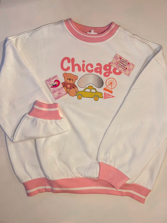 Seapeak Chicago Collage Sweatshirt