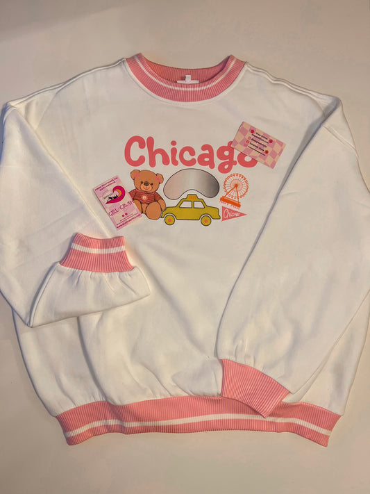 Seapeak Chicago Collage Sweatshirt