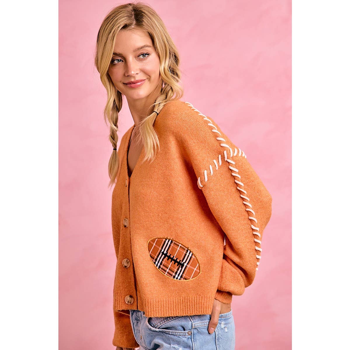 First Down Fall Cardigan