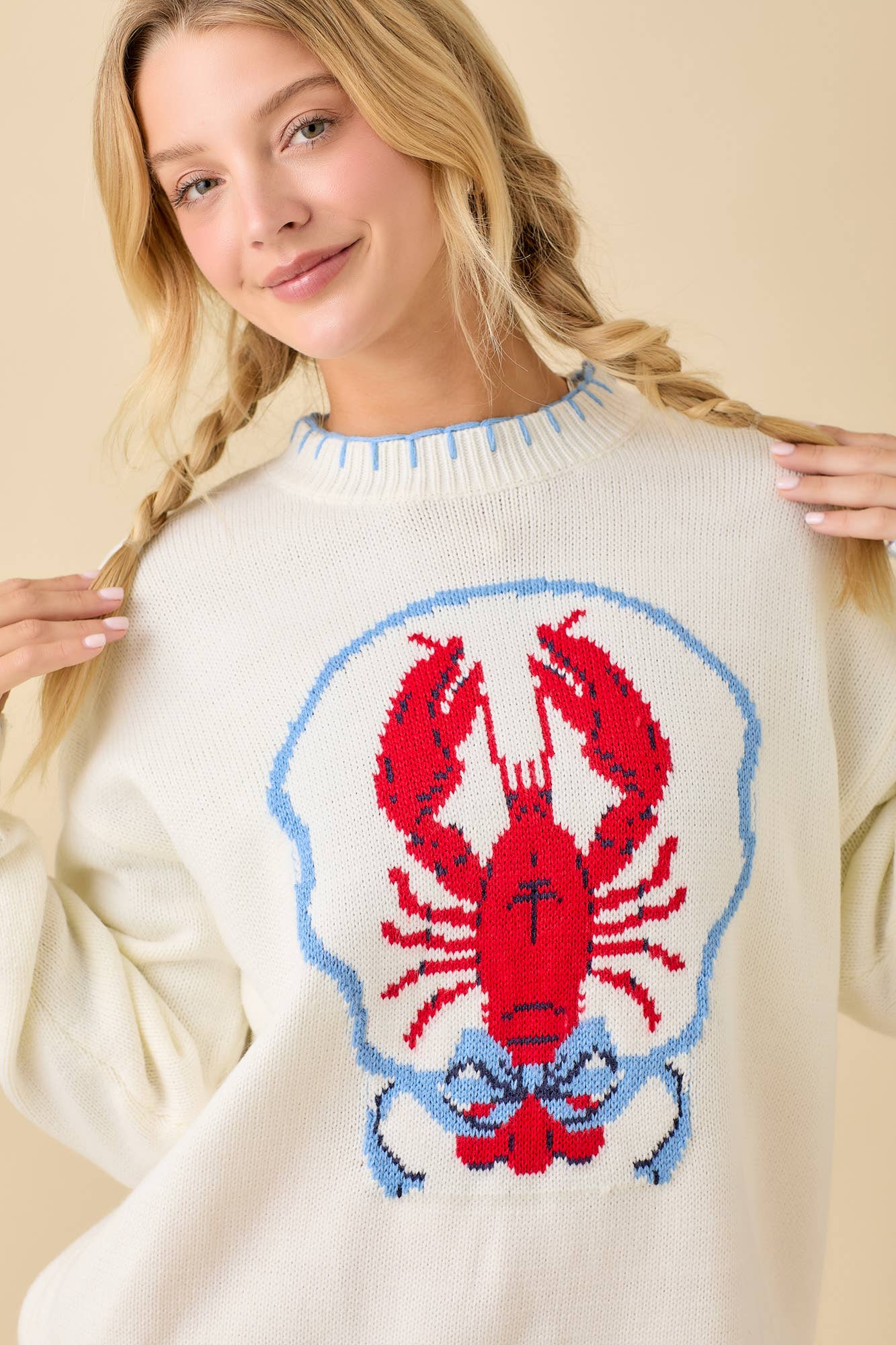 Lobster Knit Sweater