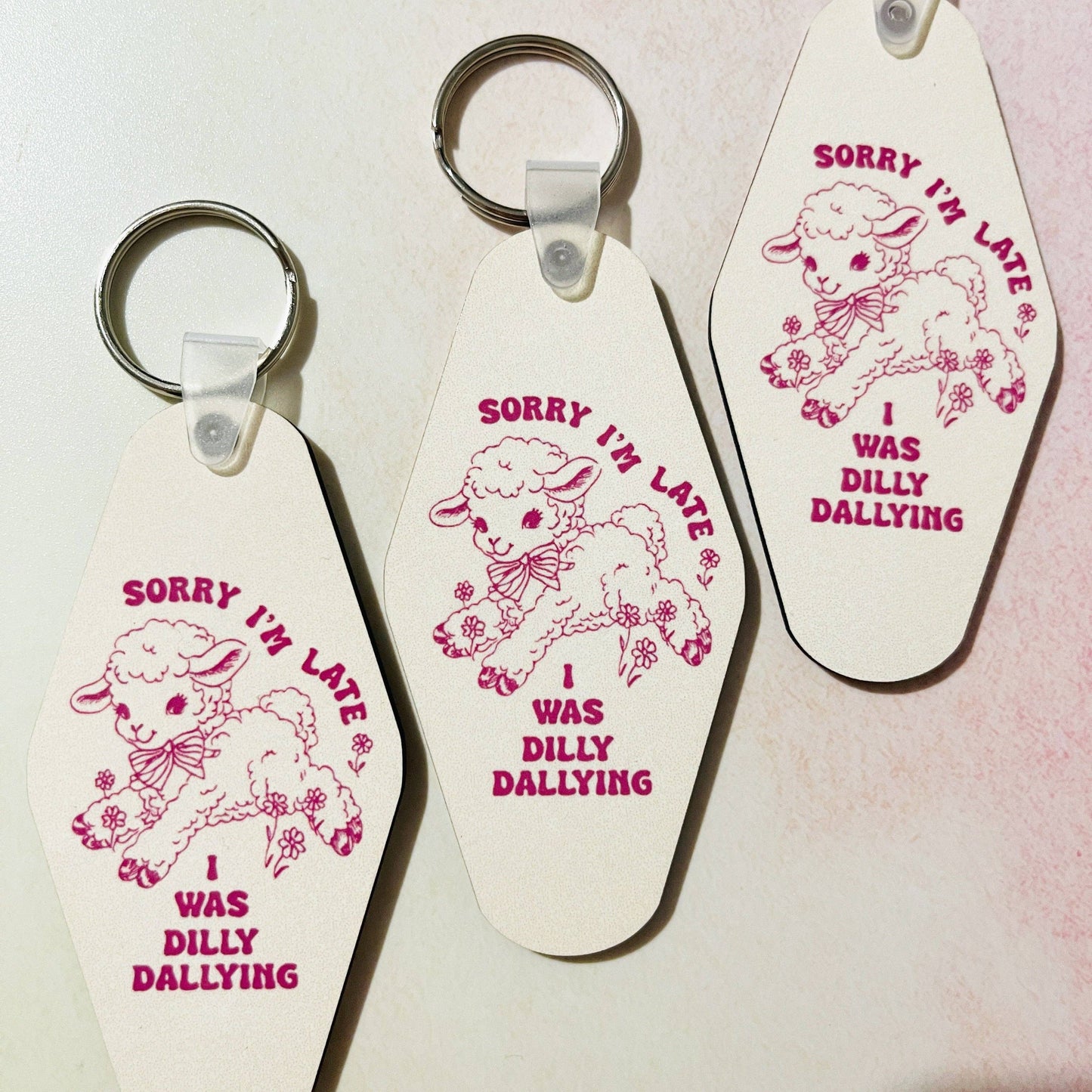 Dilly Dallying Keychain