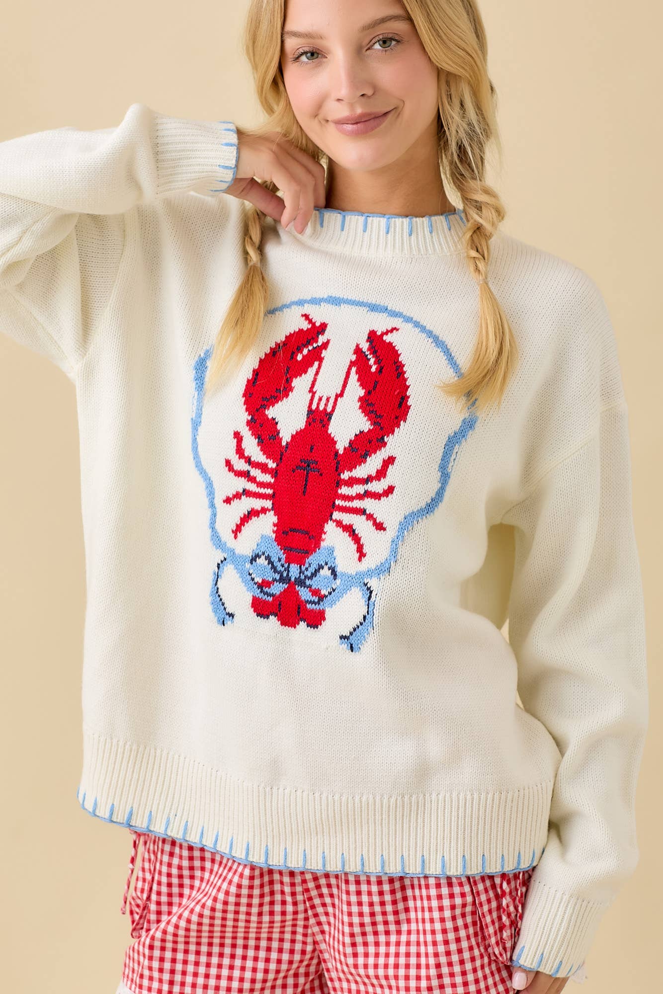 Lobster Knit Sweater
