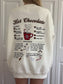 Hot Chocolate Embroider Sweatshirt