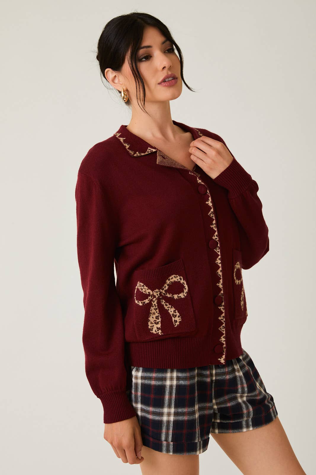 LEOPARD CARDIGAN