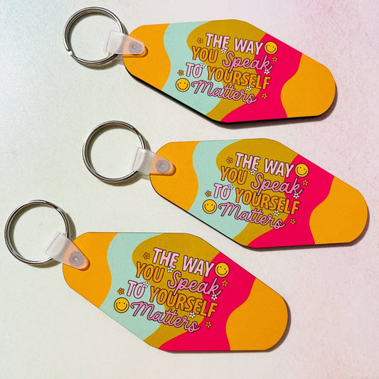 Affirmation Keychain