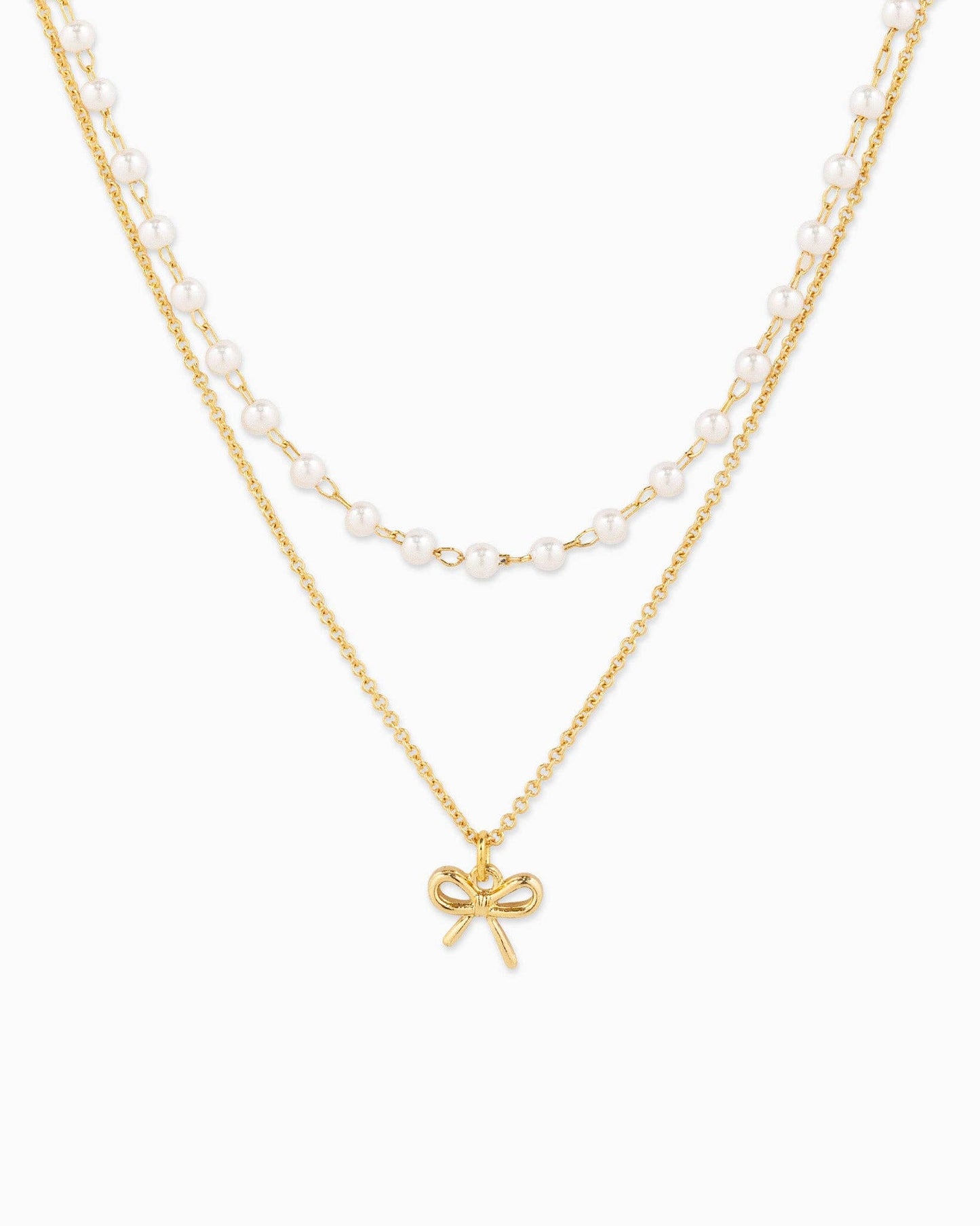 Bow Pendant Necklace