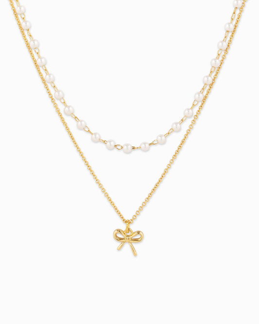 Bow Pendant Necklace