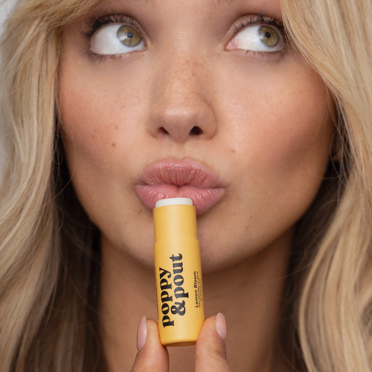 Poppy & Pout Lip Balm Lemon Bloom