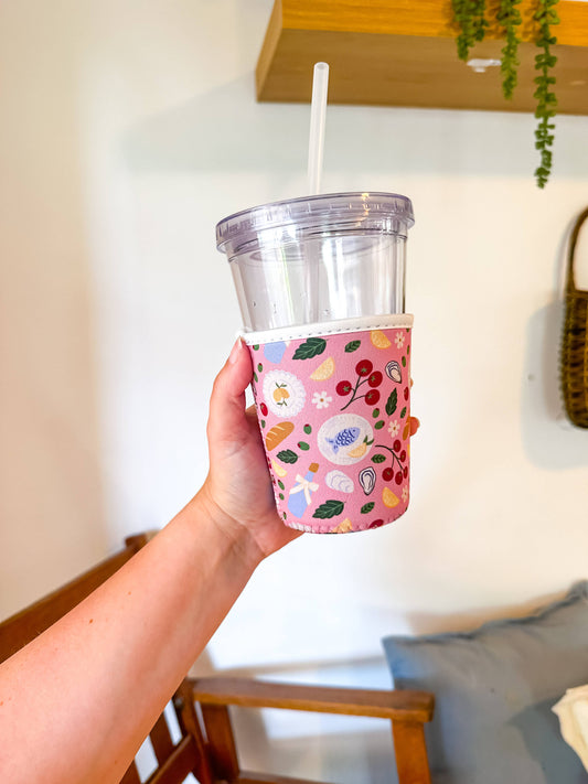 Mediterranean Summer Coffee Sleeve