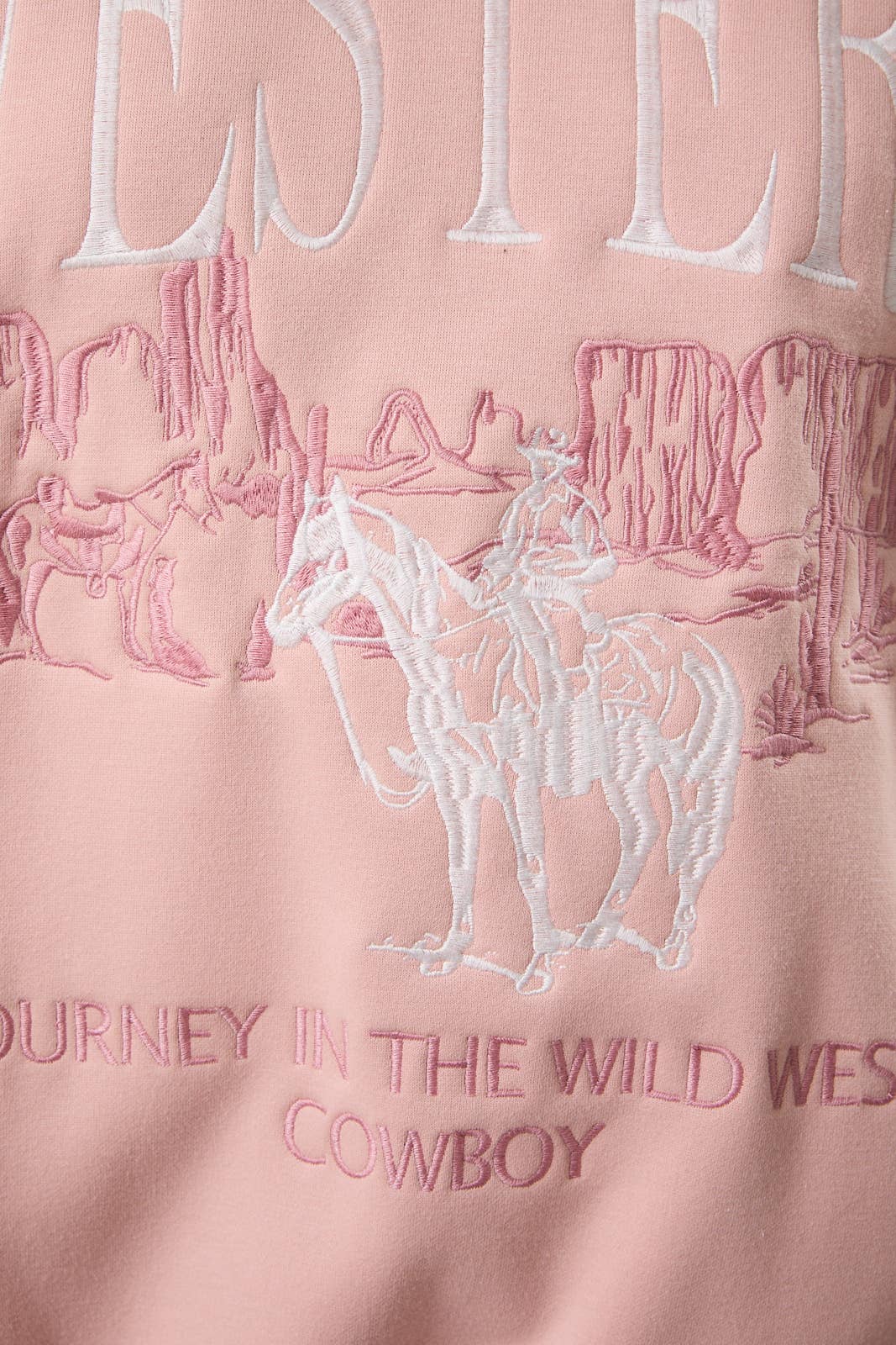 Desert Rose Cowboy Crewneck
