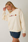 Fall Embroidery Sweatshirt