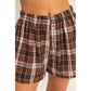 Flannel Boxer Shorts
