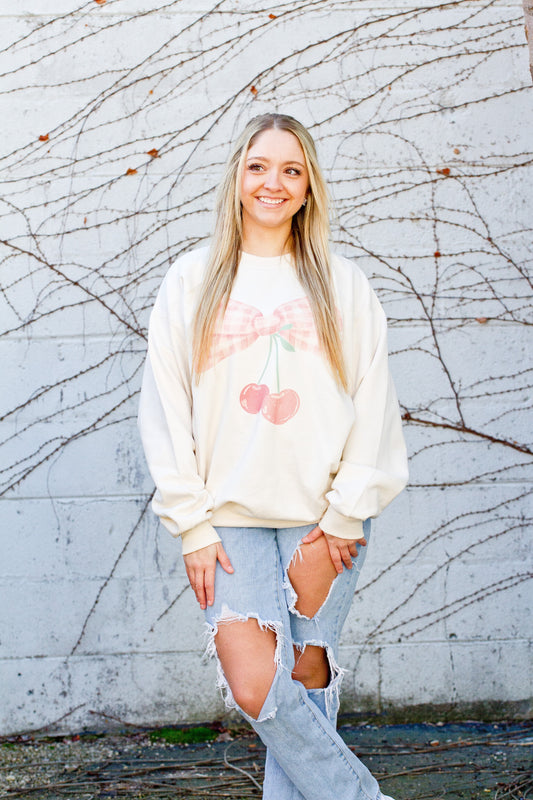 Cherry Fun Sweatshirt