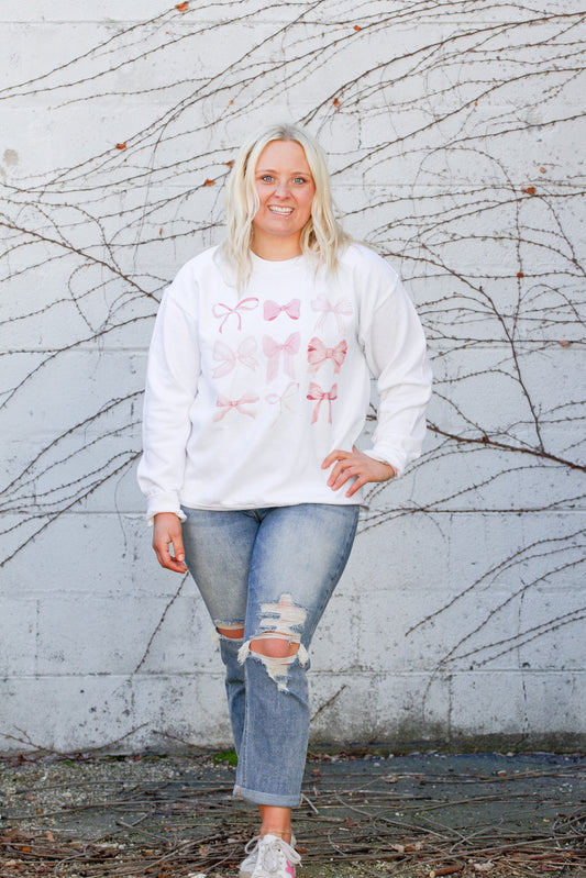 Bows, bows, bows Sweatshirt