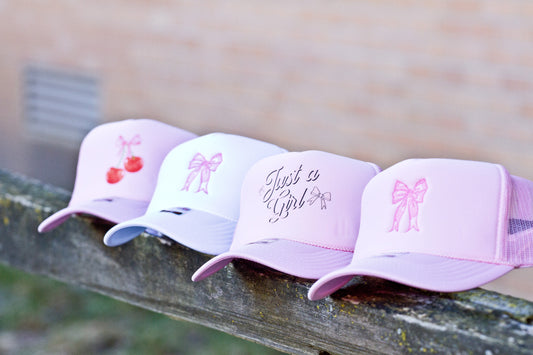 Just a Girl Trucker Hat