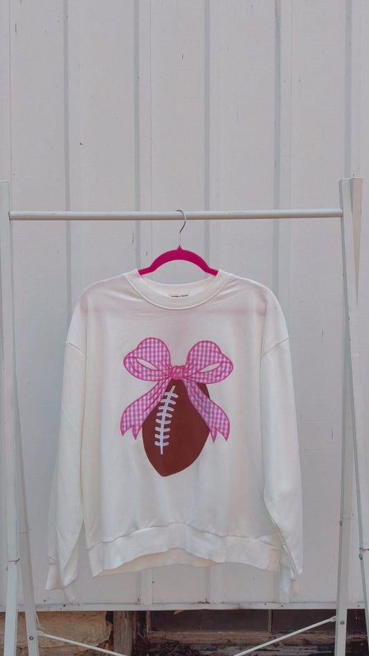 Game Day Patchwork Crewneck