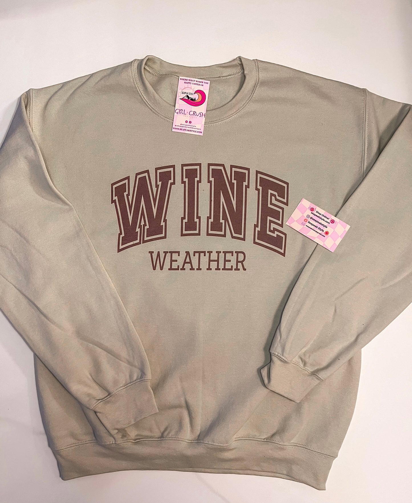 Wine Weather Sweatshirt